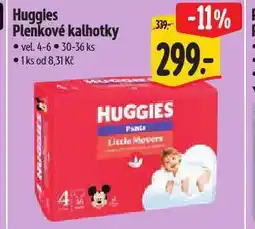 Albert Huggies dětské plenky nabídka