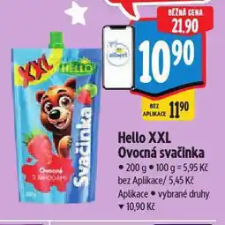 Albert Hello ovocná svačinka nabídka