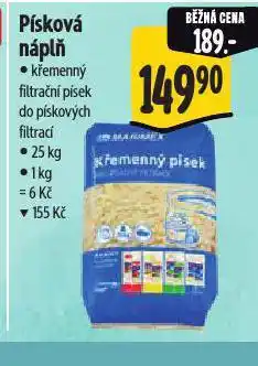 Albert Písková nálpň nabídka