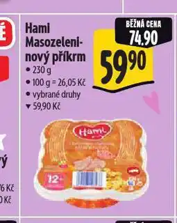 Albert Hami masozeleninový příkrm nabídka
