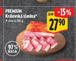 Albert Královská slanina nabídka