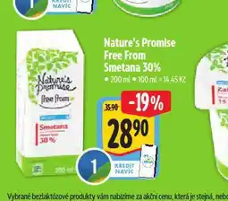 Albert Free from smetana 30% nabídka