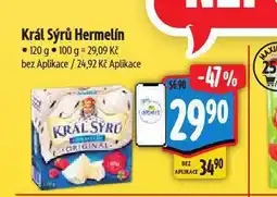 Albert Král sýrů hermelín nabídka