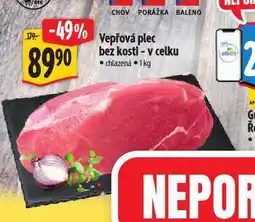 Albert Vepřová plec bez kosti nabídka