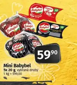 COOP TIP Mini Babybel nabídka