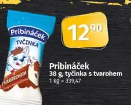 COOP TIP Pribináček, tyčinka s tvarohem nabídka