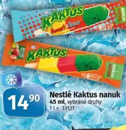COOP TIP Nestlé Kaktus nanuk nabídka