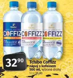 COOP TIP Tchibo Coffizz nápoj s kofeinem nabídka