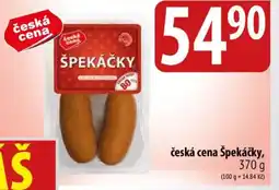 Bala Česká cena Špekáčky nabídka