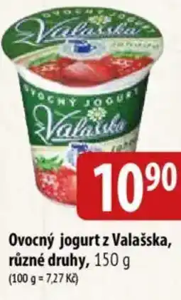 Bala Ovocný jogurt z Valašska nabídka