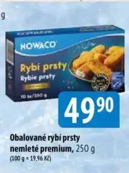 Bala NOWACO Obalované rybí prsty nemleté premium nabídka
