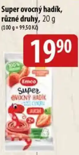 Bala Super ovocný hadík nabídka