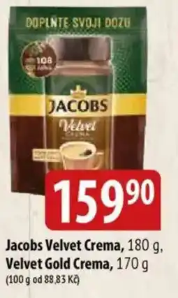 Bala JACOBS Velvet Crema nabídka
