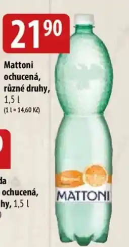 Bala MATTONI ochucená nabídka