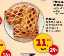 Penny Market ZÁKUSEK puding a rybíz, ze zmrazeného polotovaru, 85 g nabídka