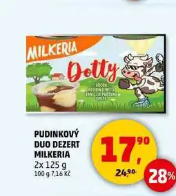 Penny Market PUDINKOVÝ DUO DEZERT MILKERIA, 2x 125 g nabídka