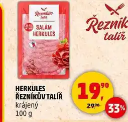 Penny Market HERKULES ŘEZNÍKŮV TALÍŘ krájený, 100 g nabídka