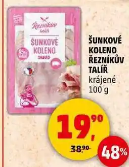 Penny Market ŠUNKOVÉ KOLENO ŘEZNÍKŮV TALÍŘ krájené, 100 g nabídka