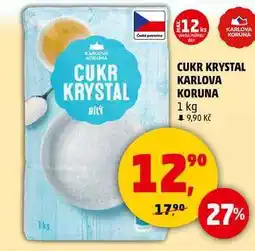Penny Market CUKR KRYSTAL KARLOVA KORUNA, 1 kg nabídka