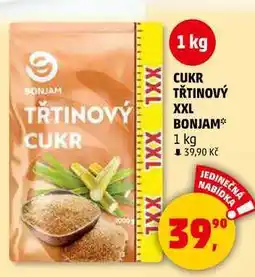 Penny Market CUKR TŘTINOVÝ XXL BONJAM, 1 kg nabídka