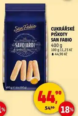 Penny Market CUKRÁŘSKÉ PIŠKOTY SAN FABIO, 400 g nabídka