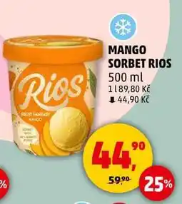 Penny Market MANGO SORBET RIOS, 500 ml nabídka