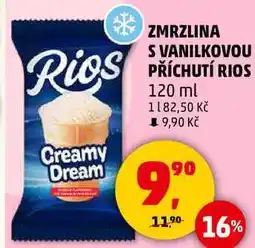 Penny Market ZMRZLINA S VANILKOVOU PŘÍCHUTÍ RIOS, 120 ml nabídka