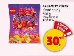 Penny Market KARAMELY PENNY různé druhy, 300 g nabídka