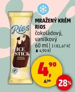 Penny Market MRAŽENÝ KRÉM RIOS čokoládový, vanilkový, 60 ml nabídka