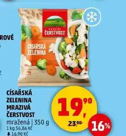 Penny Market CÍSAŘSKÁ ZELENINA MRAZIVÁ ČERSTVOST mražená, 350 g nabídka