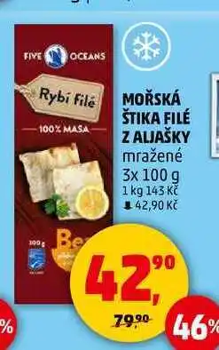 Penny Market MOŘSKÁ ŠTIKA FILÉ Z ALJAŠKY mražené, 3x 100 g nabídka