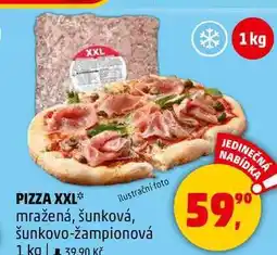 Penny Market PIZZA XXL mražená, šunková, šunkovo-žampionová, 1 kg nabídka