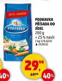 Penny Market PODRAVKA PŘÍSADA DO JÍDEL, 200 g +25% navíc nabídka