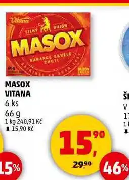 Penny Market MASOX VITANA, 6 ks, 66 g nabídka