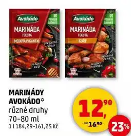 Penny Market MARINÁDY AVOKÁDO různé druhy, 70-80 ml nabídka