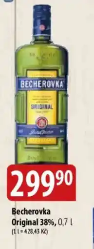 Bala Becherovka Original 38% nabídka