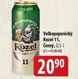 Bala Velkopopovický Kozel 11,Cerny nabídka