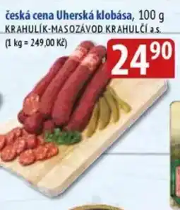 Bala Česká cena Uherská klobása nabídka