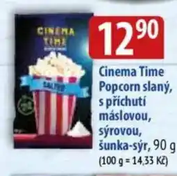 Bala Cinema Time Popcorn slaný, s příchutí máslovou, sýrovou, šunka-sýr nabídka