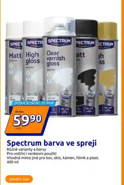 Action SPECTRUM barva ve spreji nabídka