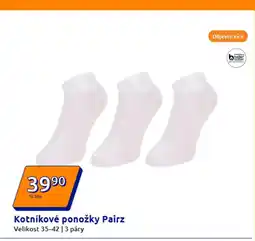 Action Kotníkové ponožky Pairz nabídka