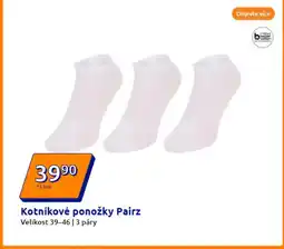 Action Kotníkové ponožky Pairz nabídka