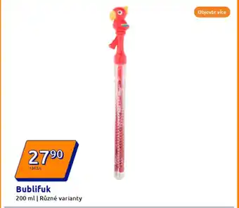 Action Bublifuk nabídka