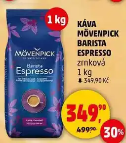 Penny Market MÖVENPICK BARISTA ESPRESSO zrnková káva, 1 kg nabídka