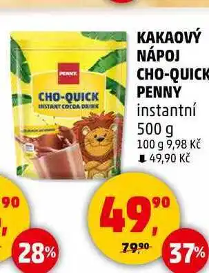 Penny Market KAKAOVÝ NÁPOJ CHO-QUICK PENNY instantní, 500 g nabídka