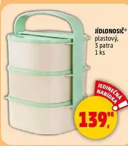 Penny Market JÍDLONOSIČ plastový, 3 patra, 1 ks nabídka