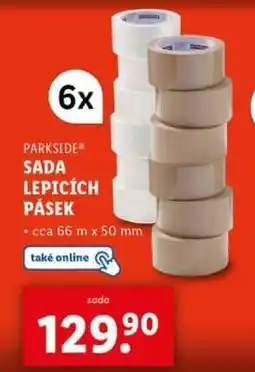 Lidl PARKSIDE Sada lepicích pásek nabídka