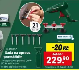 Lidl PARKSIDE Sada na opravu promáčklin nabídka