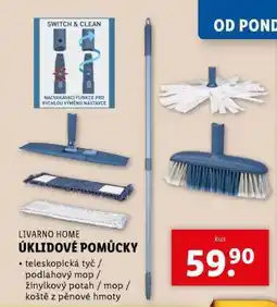 Lidl LIVARNO HOME Úklidové pomůcky nabídka