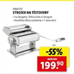 Lidl ERNESTO STROJEK NA TĚSTOVINY nabídka